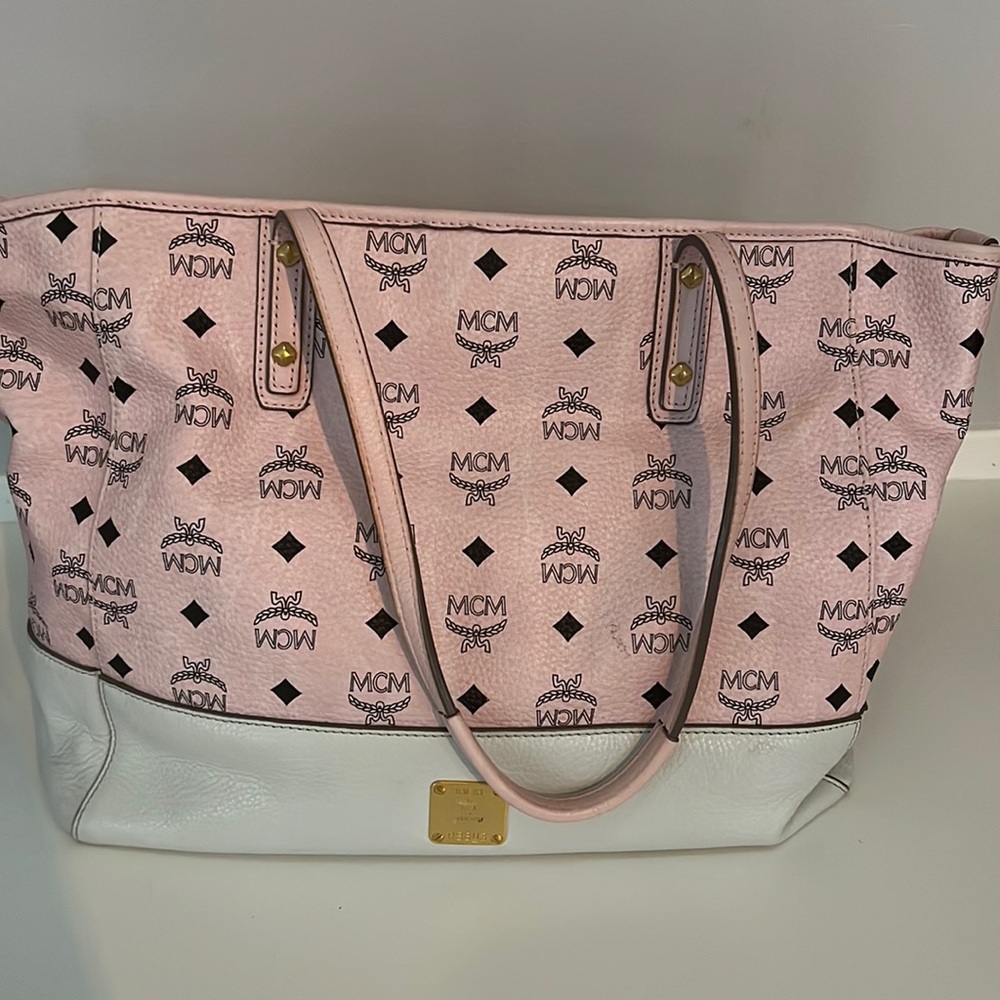 Mcm shoulder purse
